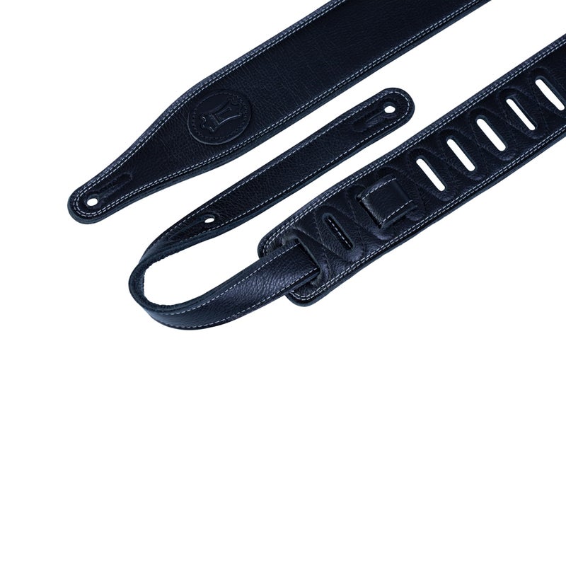 Levy's Leathers M17SS-BLK Super-Soft Electric Guitar Strap - Black - Image 2